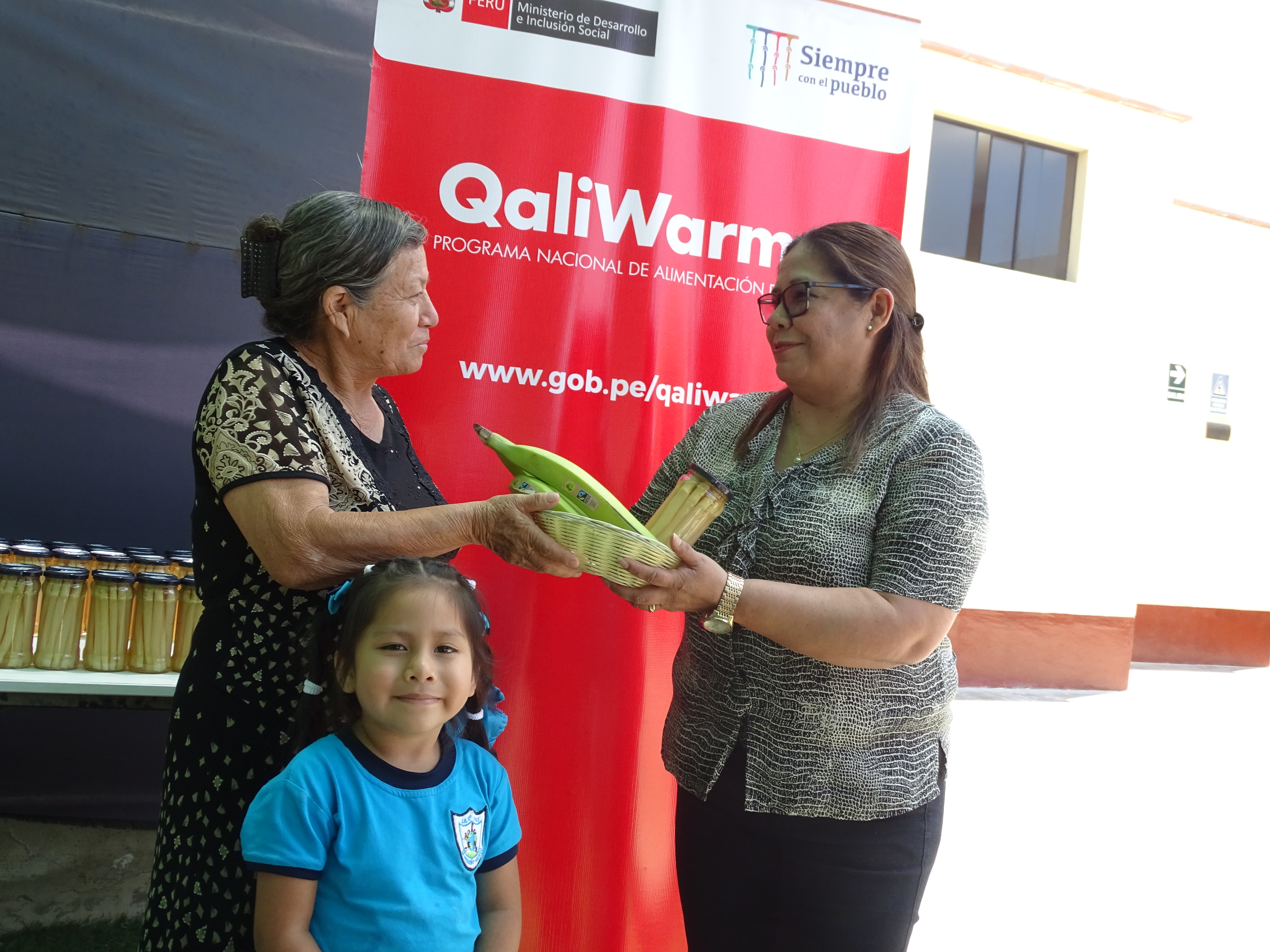 Entrega de alimentos frescos