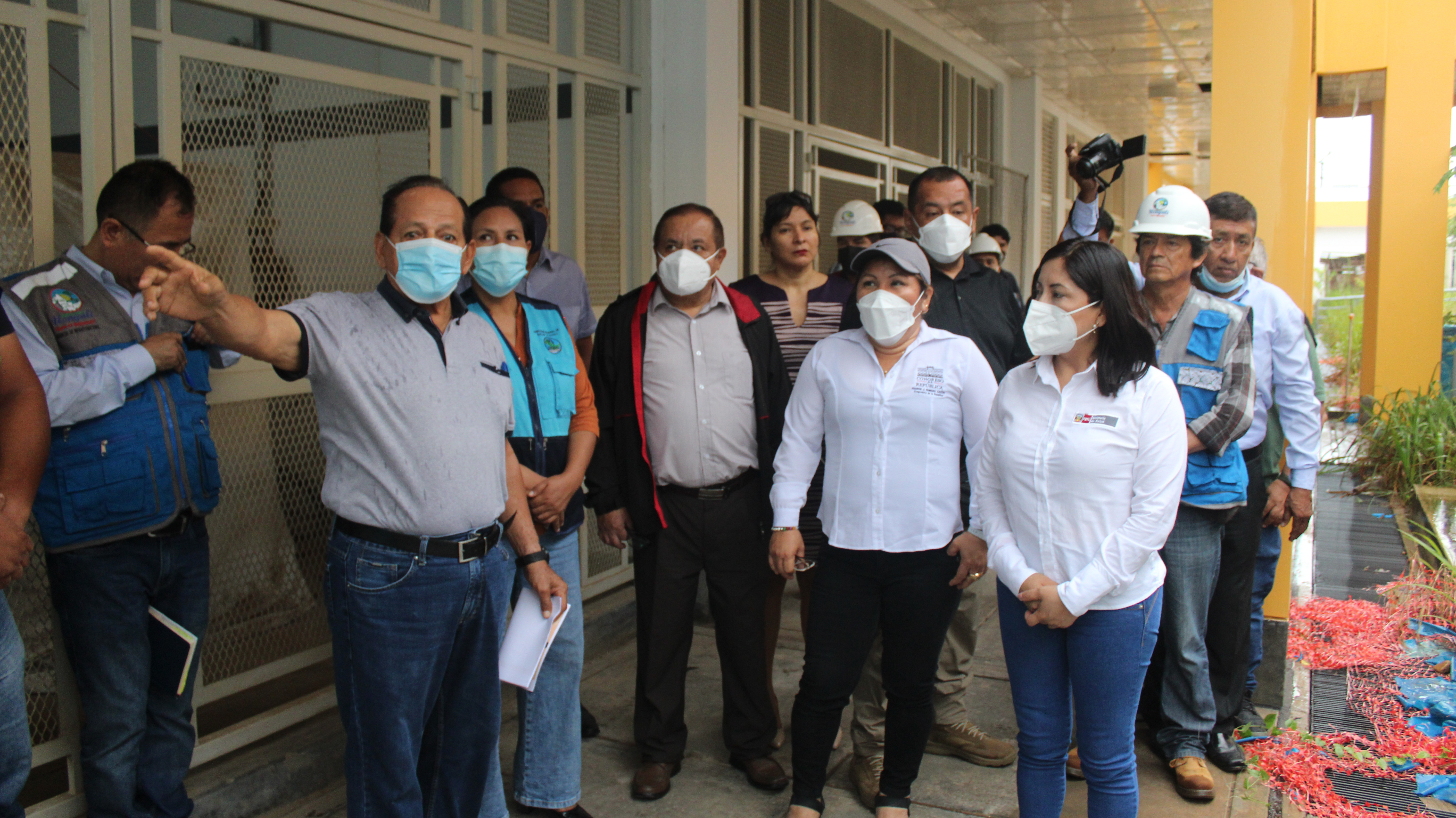 Ministra de salud visitó obra del Hospital Regional de Pucallpa y de contingencia