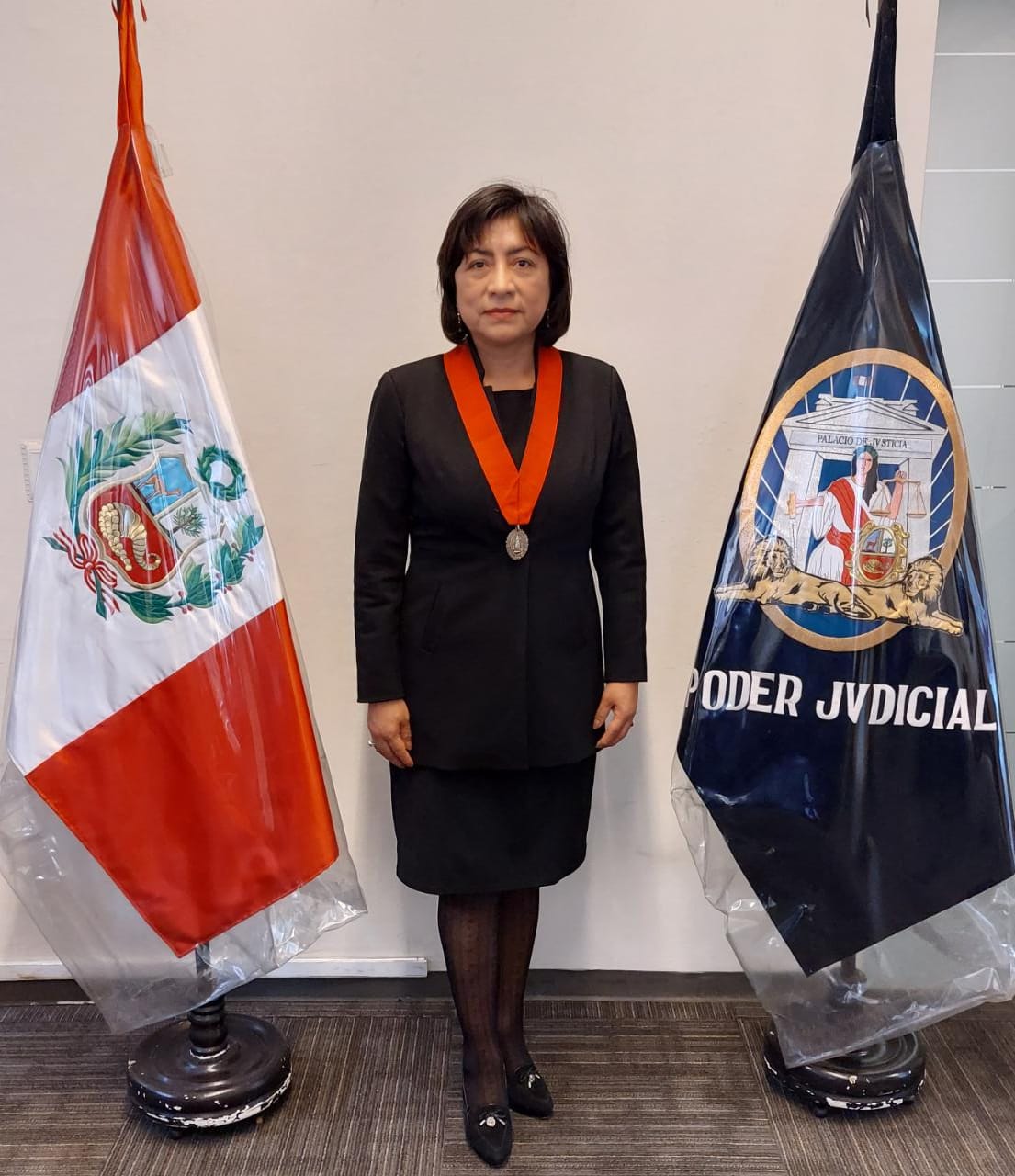 Foto protocolar de la jueza superior, Dra. Rose Mary Parra Rivera, presidenta electa para el periodo 2023-2014.