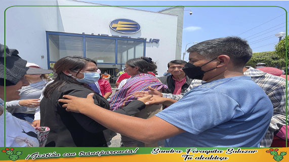 Pronto los vecinos del Centro Poblado Pampapacta contarán con el servicio de electricidad, puesto que el proyecto de Electrificación Rural continúa por buen camino.