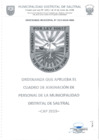 Vista preliminar de documento Ordenanza Municipal 013-2019/MDS
