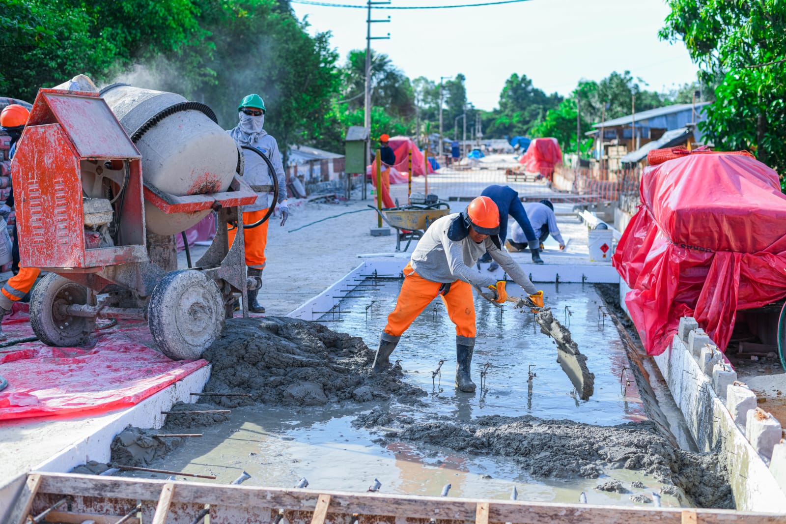 Carretera Cabo López Avanza En Tiempo Récord