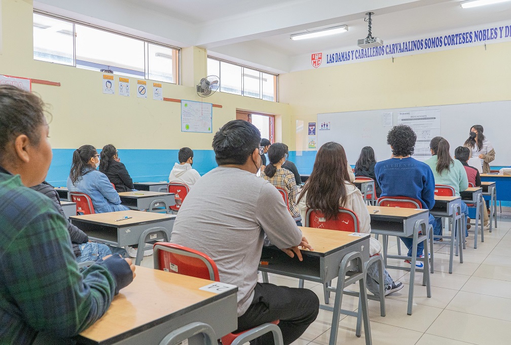 Postulantes que rindieron el Examen Nacional de Preselección Beca 18-2023