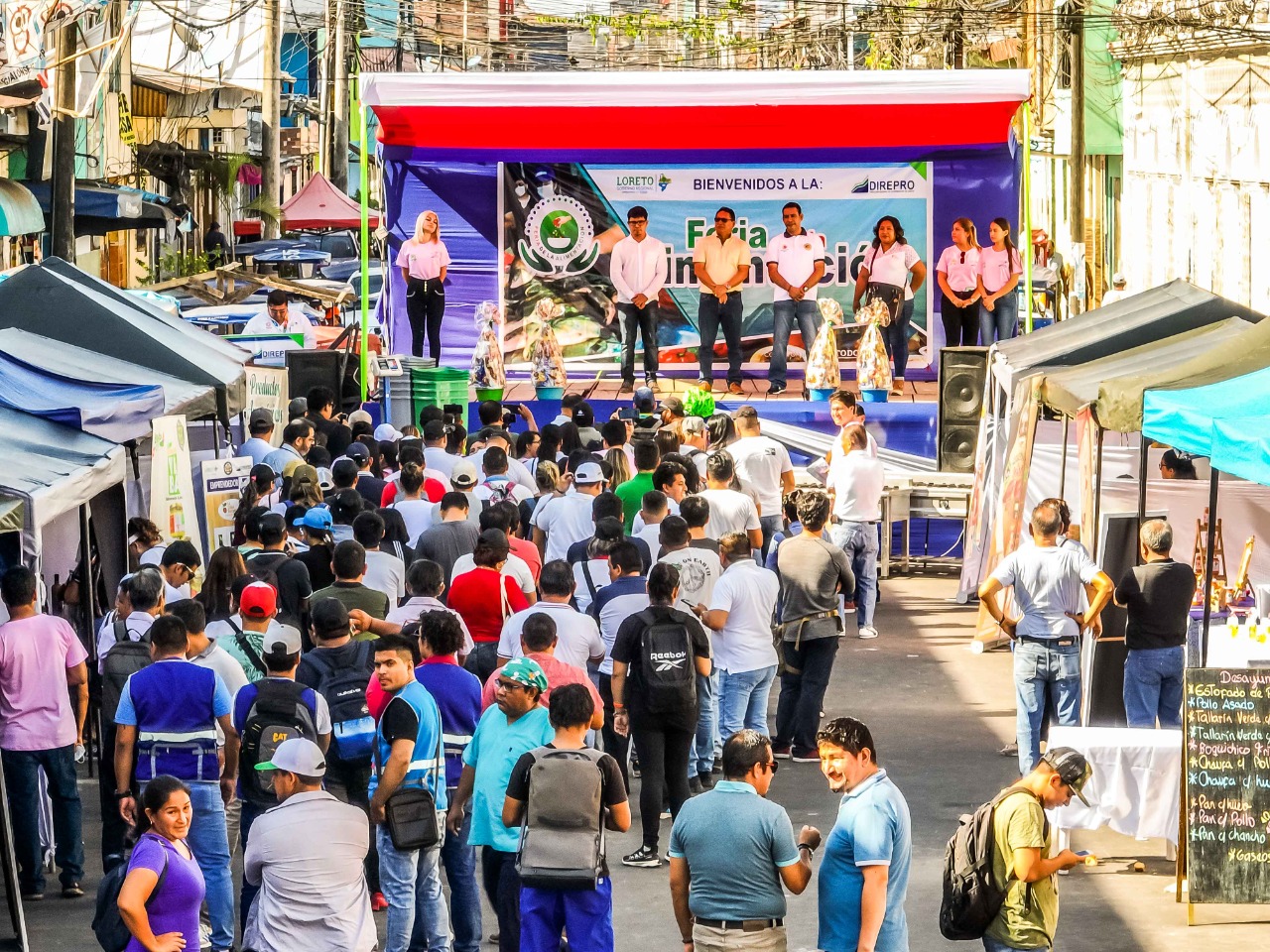 Gorel Realizó Feria De La Alimentación