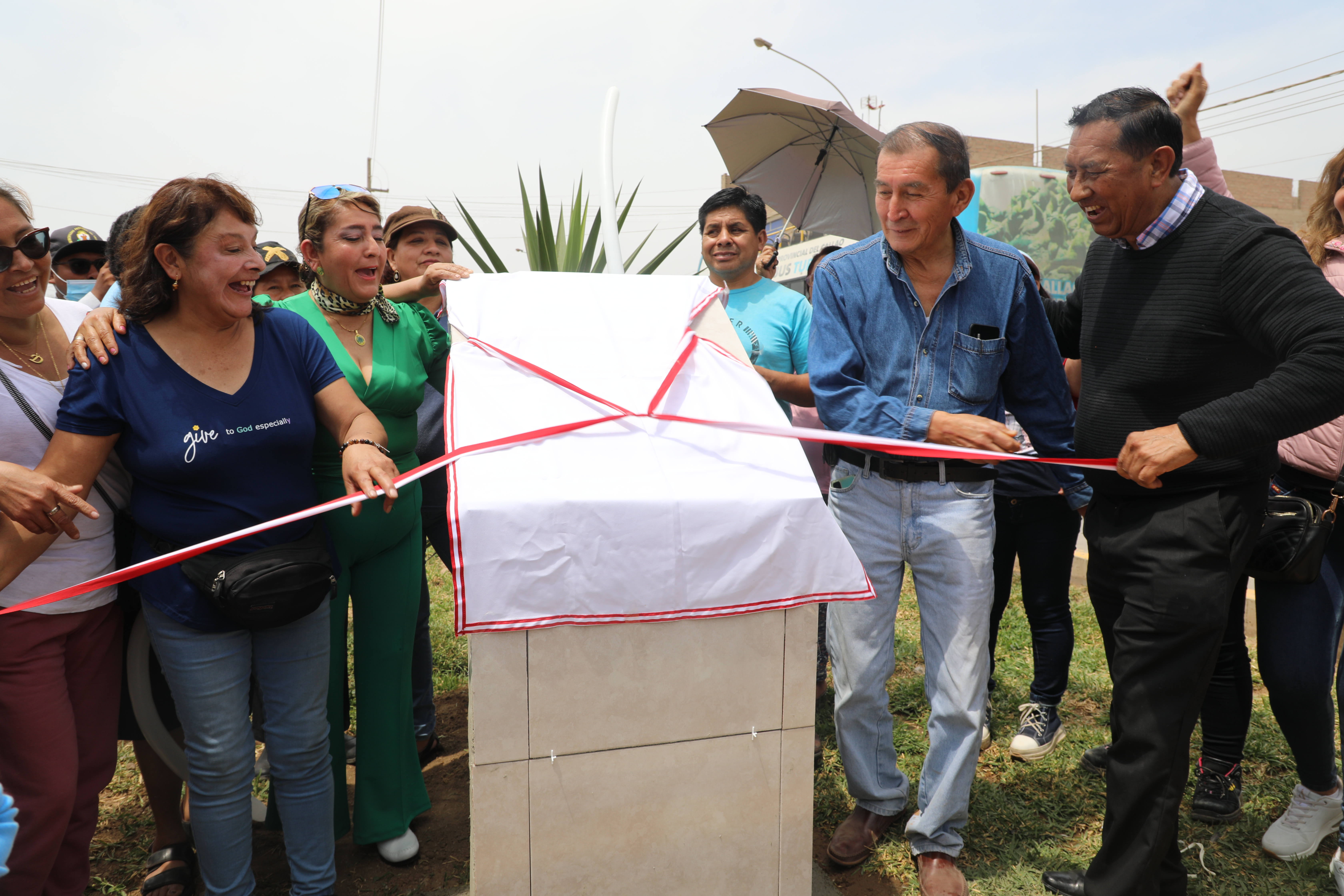 Inauguramos 20 cuadras  de pistas en El Rosario