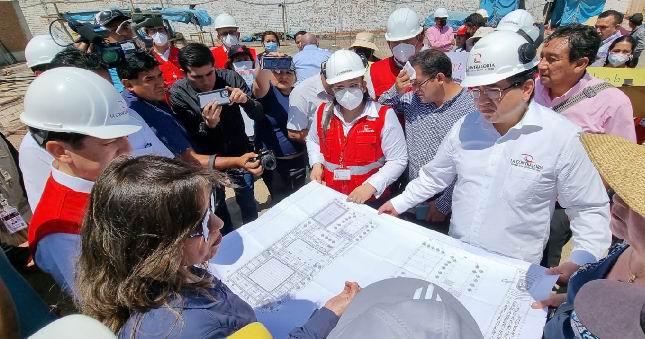 Contralor General realizó jornada de supervisión de obras públicas en Lambayeque