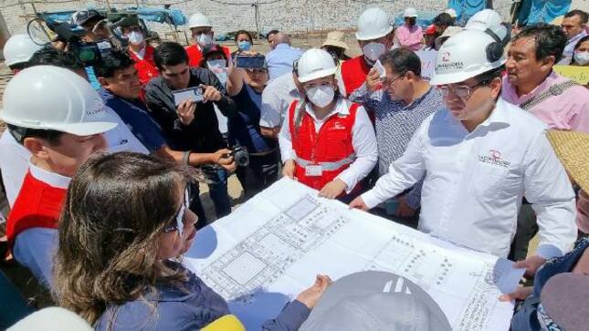 Contralor General realizó jornada de supervisión de obras públicas en Lambayeque
