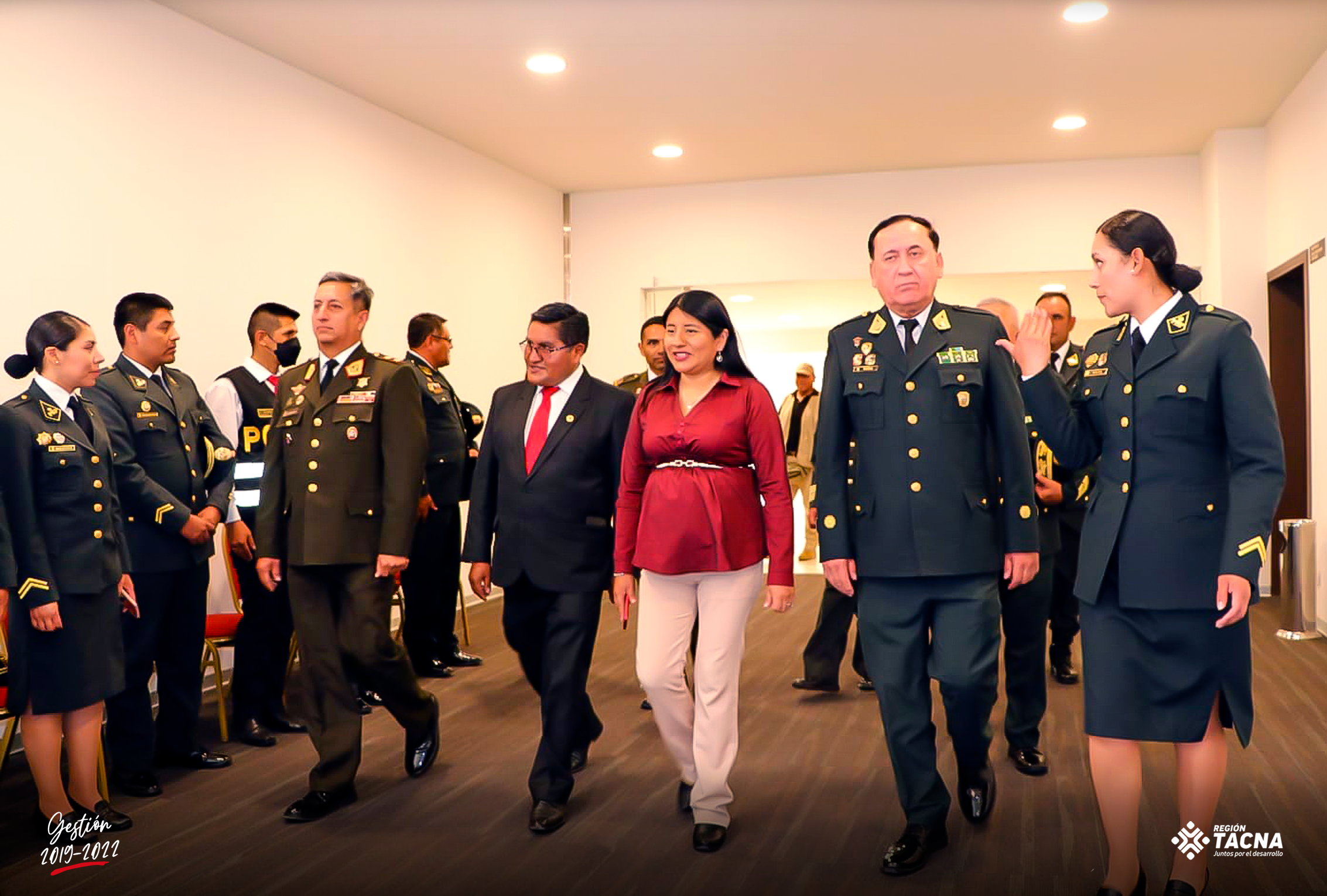 Autoridades trabajando por la seguridad de Tacna.