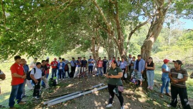 Curso técnico práctico, a cargo de profesionales especialistas en agua y saneamiento, estuvo dirigido a los operadores del servicio de saneamiento rural y a personal de las áreas técnicas municipales.