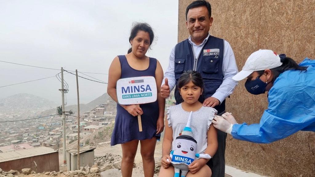 Diris Lima norte supera meta de vacunación contra la covid-19 con más de 71 000 dosis aplicadas