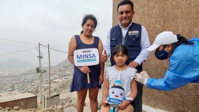 Diris Lima norte supera meta de vacunación contra la covid-19 con más de 71 000 dosis aplicadas