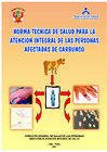Vista preliminar de documento Norma técnica de salud para la atención integral de las personas afectadas con Carbunco N.T.S. Nº 044-2006-MINSA/DGSP-V.01