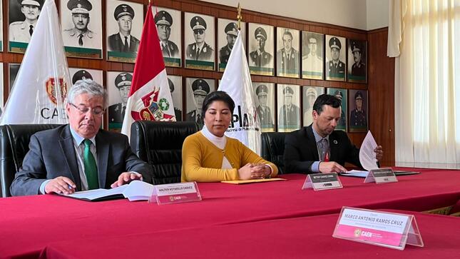 Convenio Ceplan y CAEN