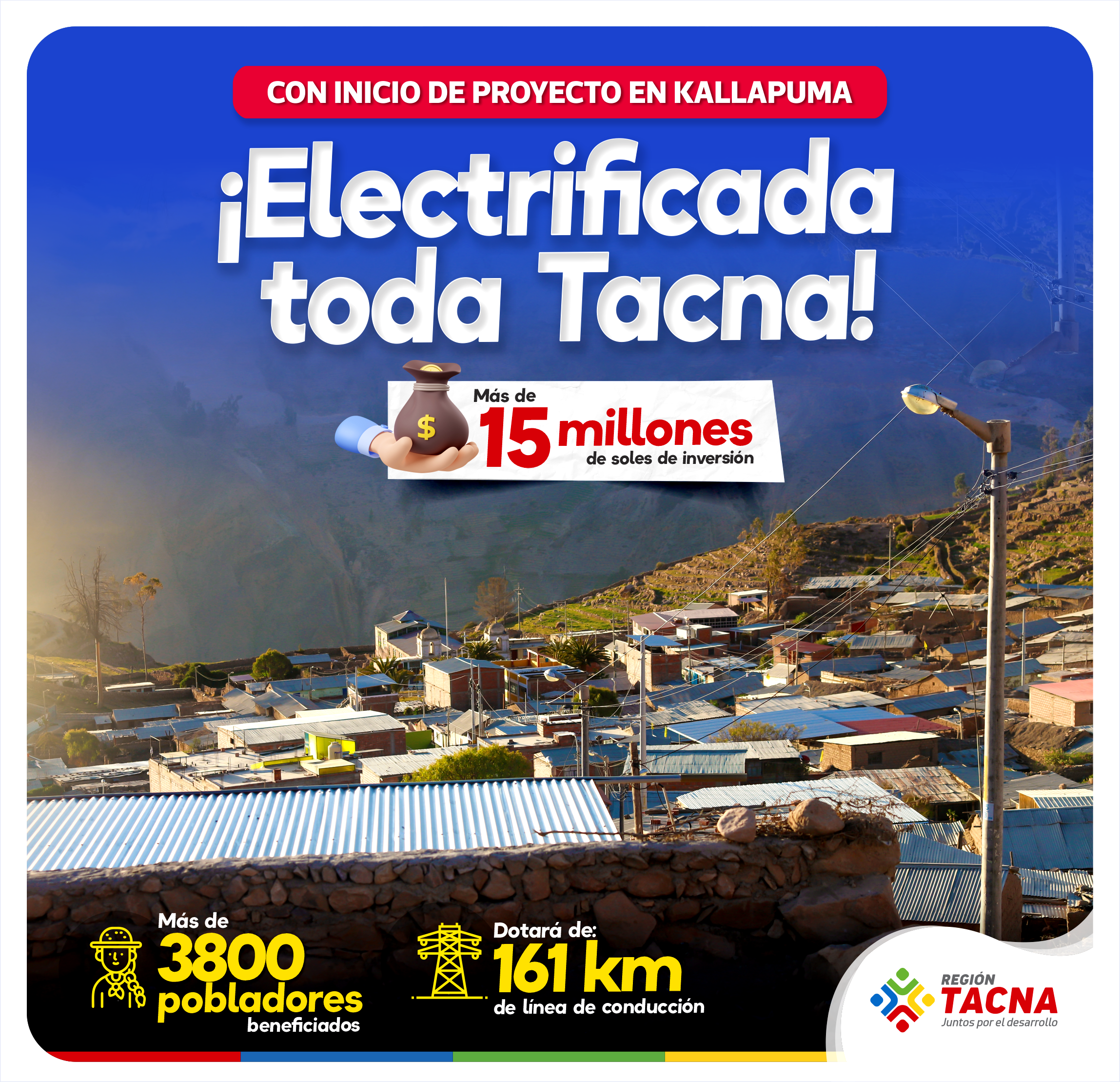 GRT LLEVANDO ELECTRICIDAD A COMUNIDADES RURALES