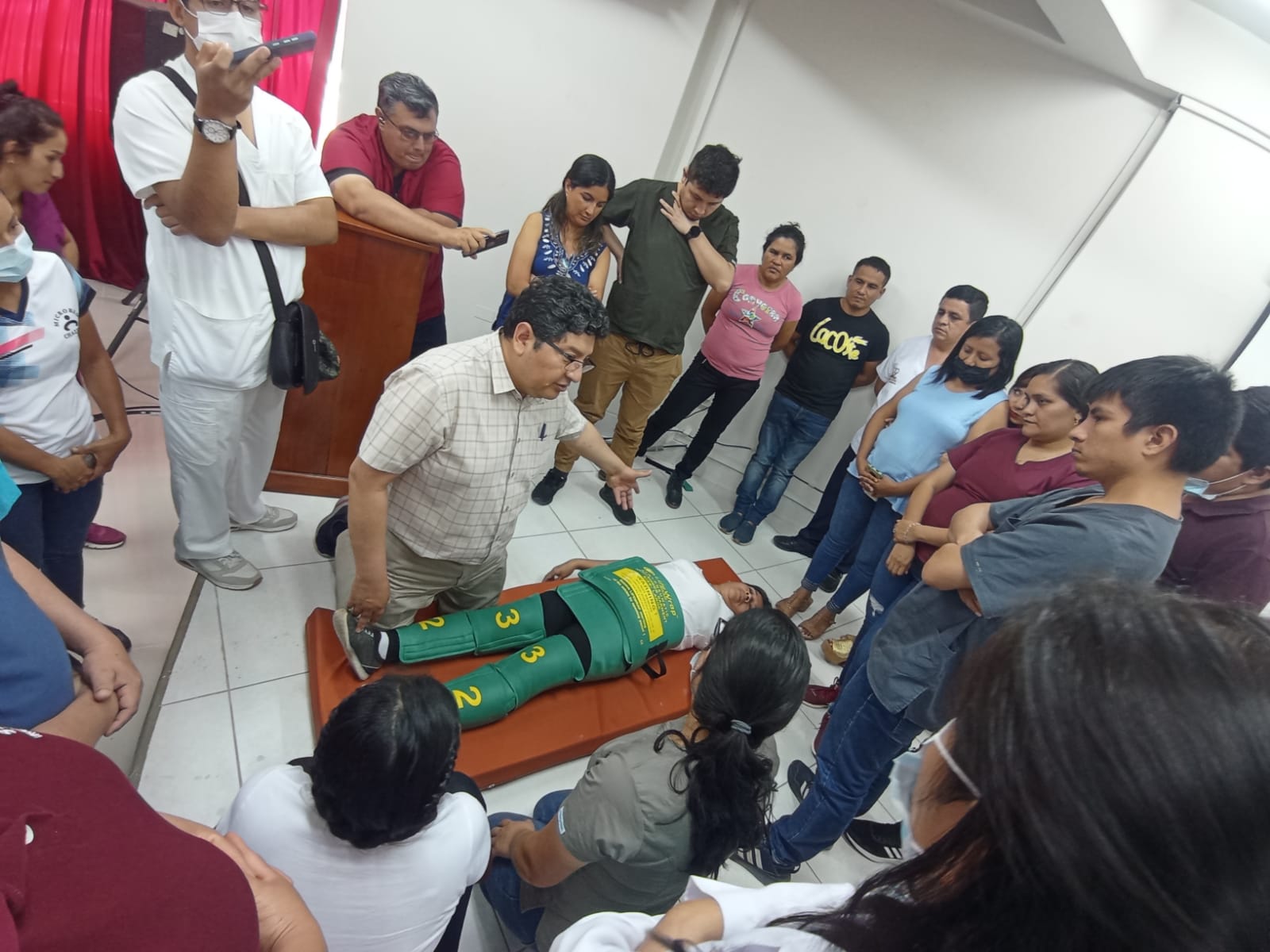 Curso taller del sector salud de fortalecimiento de capacidades en manejo de emergencias obstétricas