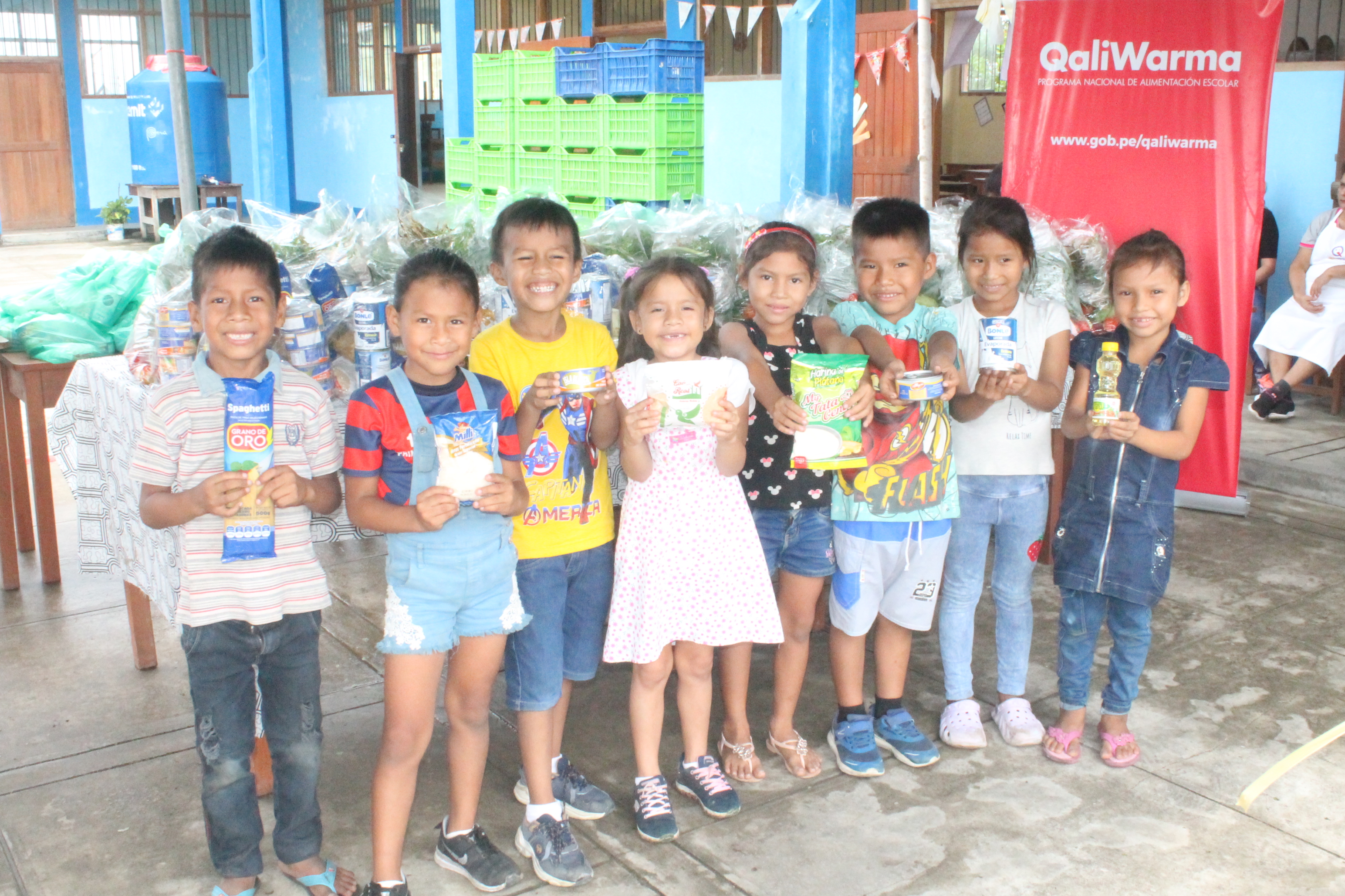 Entrega de alimentos frescos