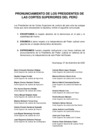 Vista preliminar de documento PRONUNCIAMIENTO CORTES SUPERIORES DEL PERÚ.pdf