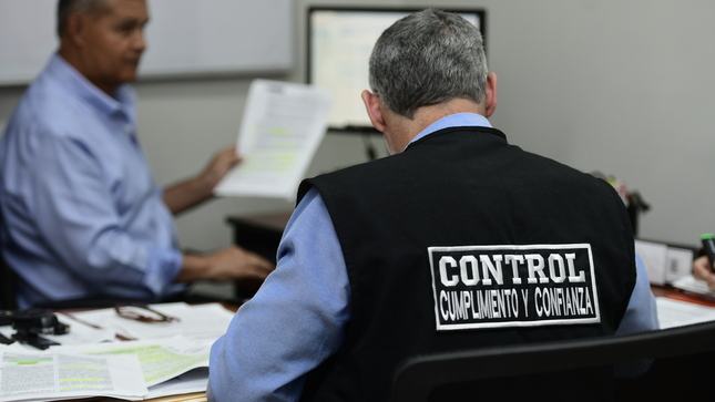 Foto del personal de la Oficina General de Integridad Institucional (OGII) del Ministerio del Interior