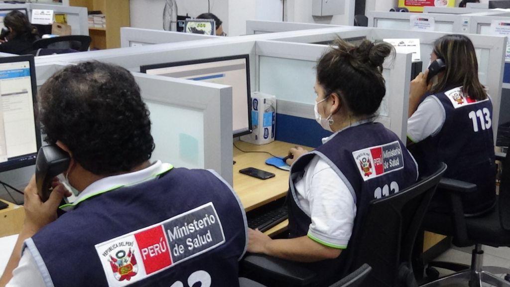 Minsa llamadas a la Línea 113 aumentó tras la confirmación de la quinta ola de covid-19
