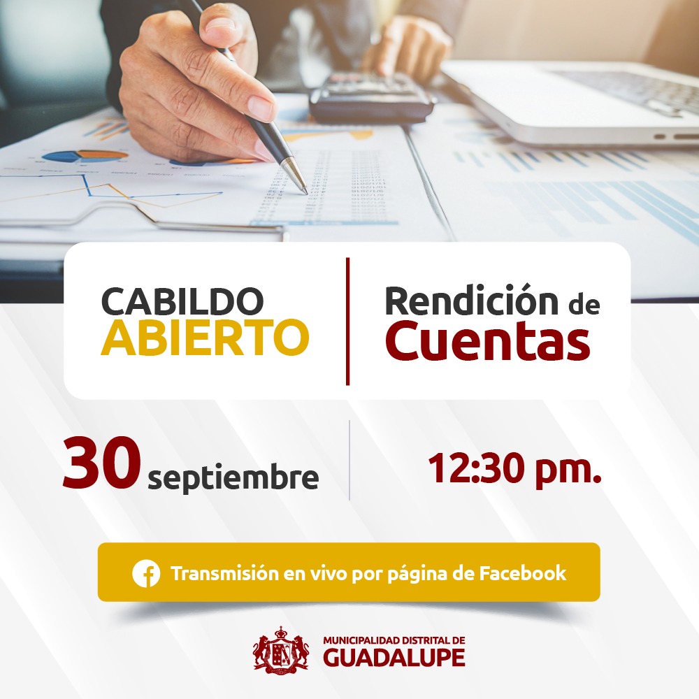 Mañana te invitamos a participar de este cabildo abierto que se transmitirá en vivo por nuestra página.