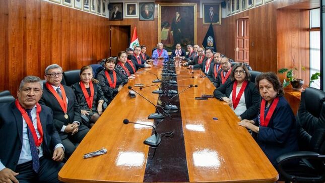 Presidentes de las Cortes Superiores de Justicia del país