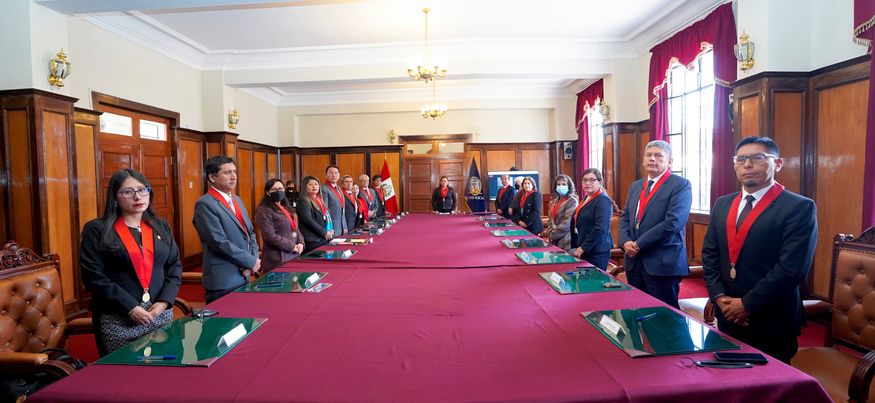 Sala Plena elige a presidenta y jefe de la Odecma, para el periodo 2023 - 2024