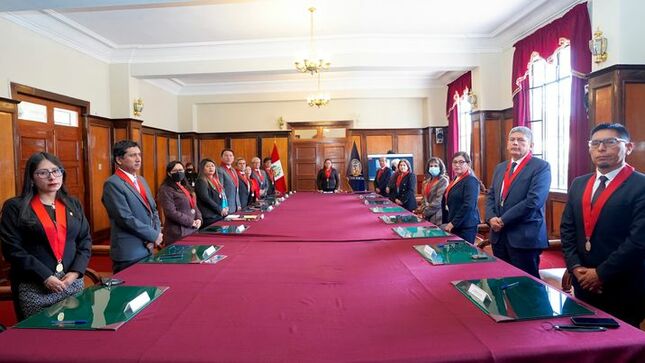 Sala Plena elige a presidenta y jefe de la Odecma, para el periodo 2023 - 2024