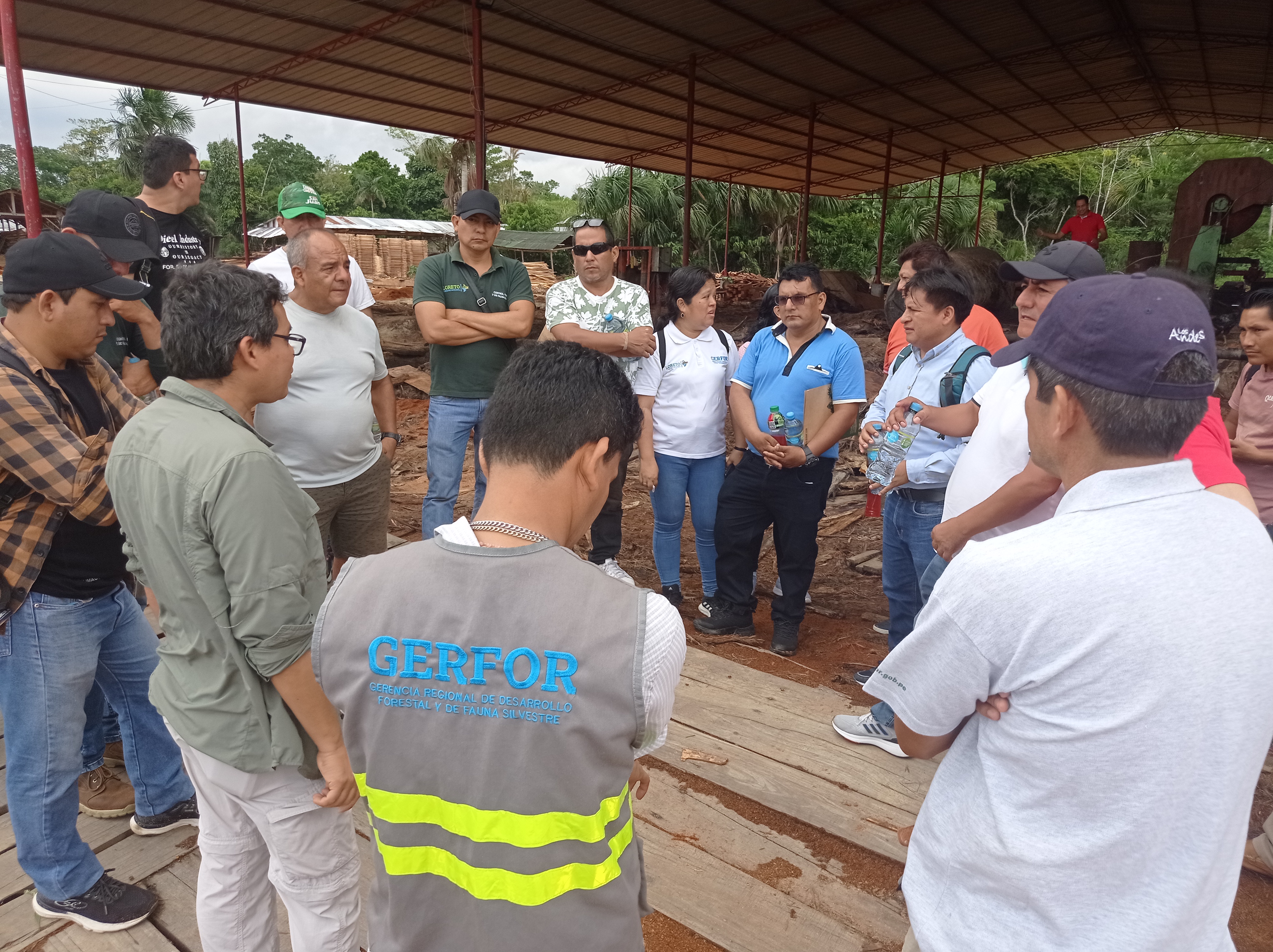 Participación en evento con Gerfor Loreto
