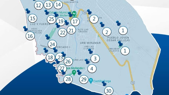 Mapa de obras