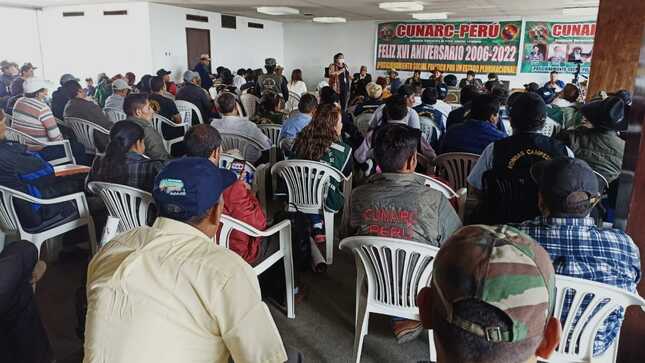 Ronderos campesinos fortalecen conocimientos sobre las Redes Integradas de Salud