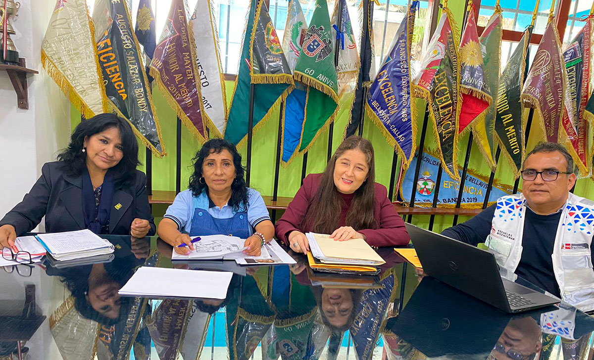 Equipo de Escuelas Bicentenario sostuvo segunda reunión de mesa técnica con IE General Prado