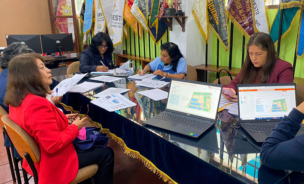 Equipo de Escuelas Bicentenario sostuvo segunda reunión de mesa técnica con IE General Prado