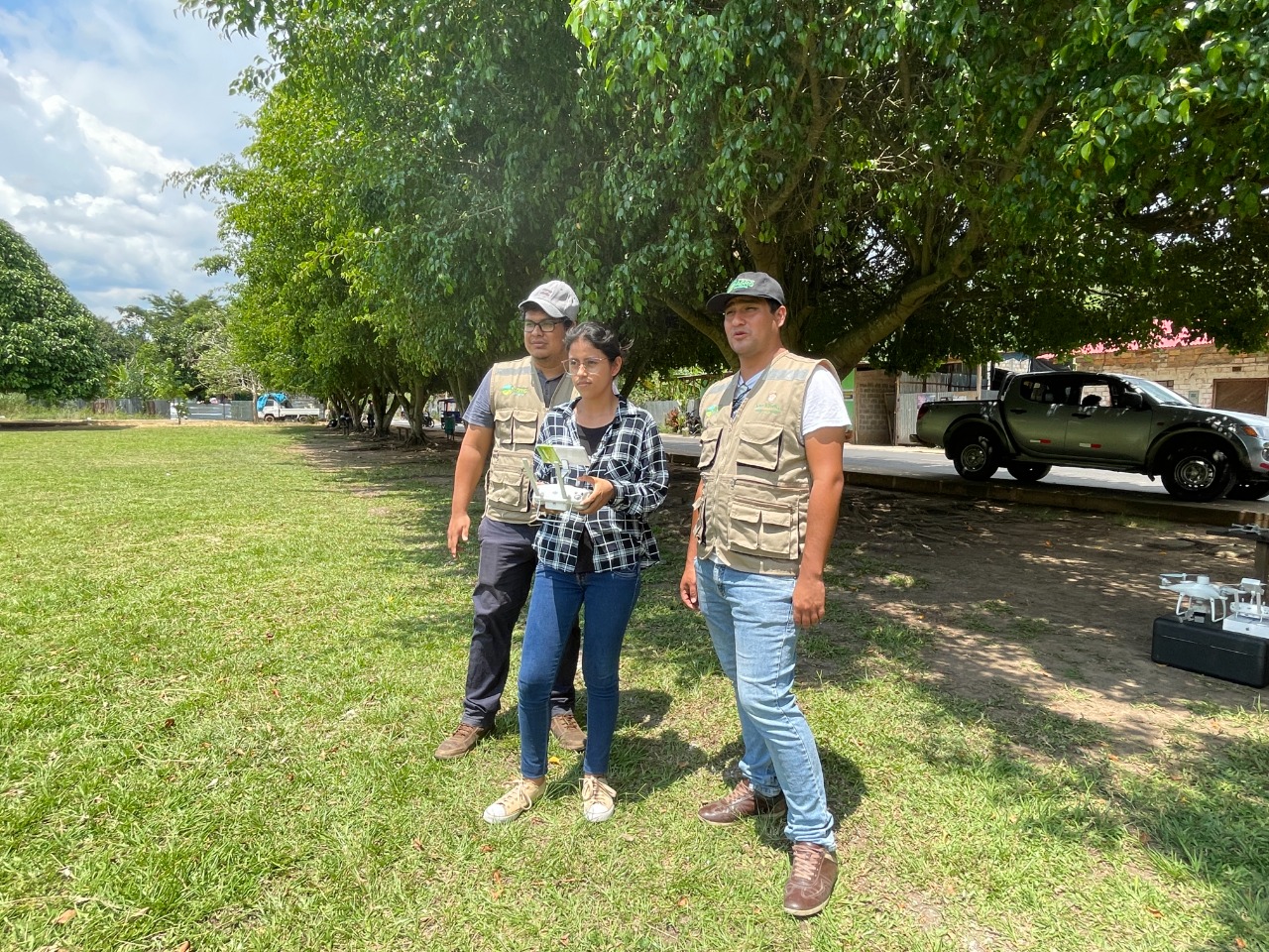 Estudiantes universitarios de la UPeU son capacitados en el uso de drones