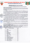 Vista preliminar de documento ORDENANZA MUNICIPAL N° 0022-2016-CM-MPC