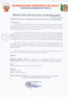 Vista preliminar de documento RESOLUCION DE ALCALDIA N° 002-2016-A-MPC