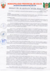 Vista preliminar de documento RESOLUCION DE ALCALDIA N° 138-2016-A-MPC