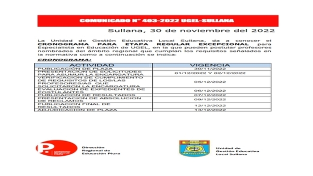 Comunicado 403