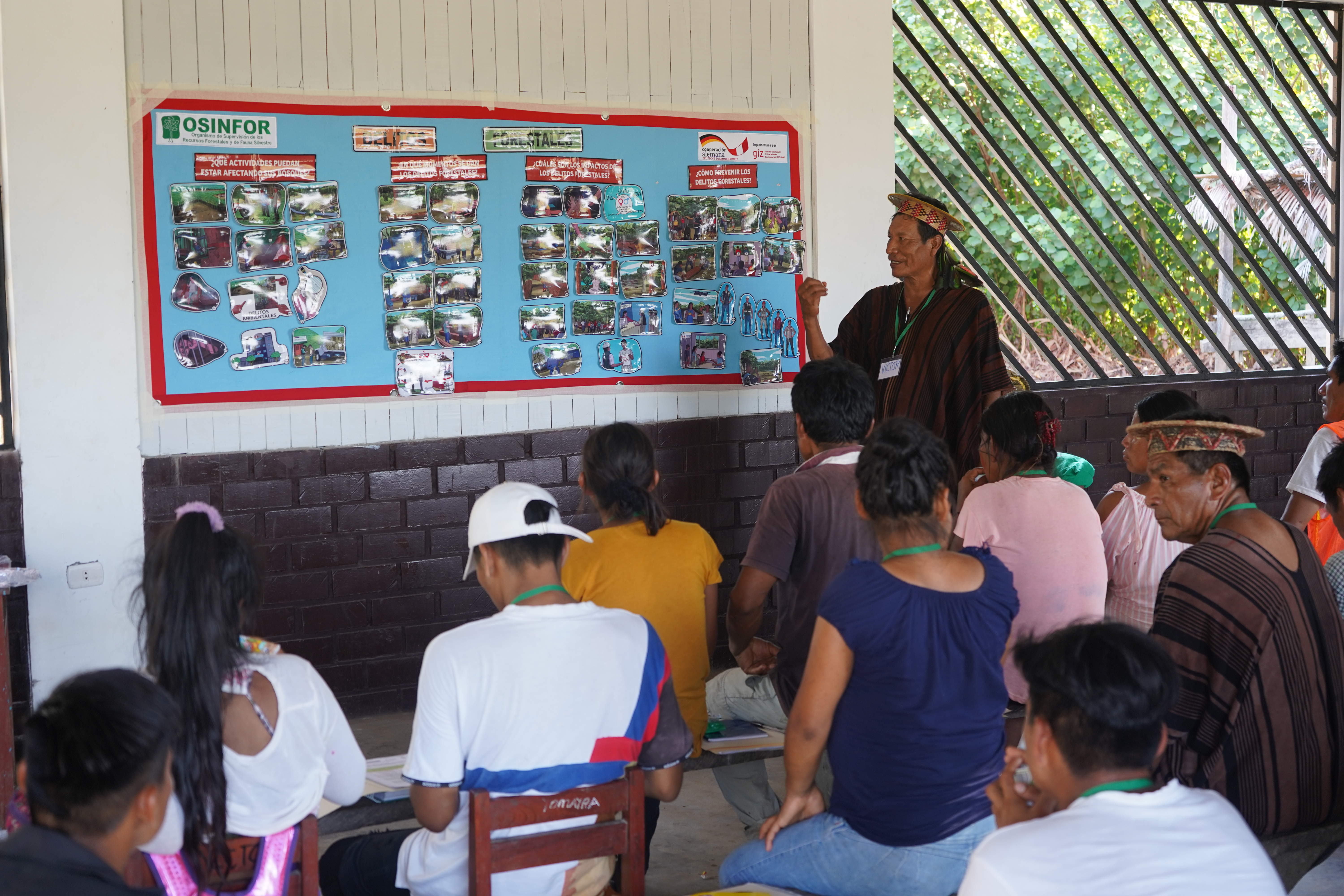 Taller en comunidad nativa Juancito