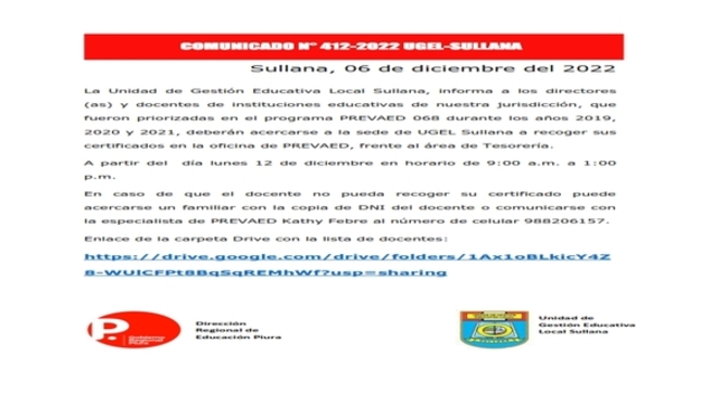 Comunicado 412