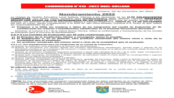Comunicado 413