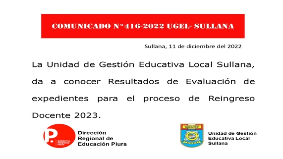 Comunicado 416