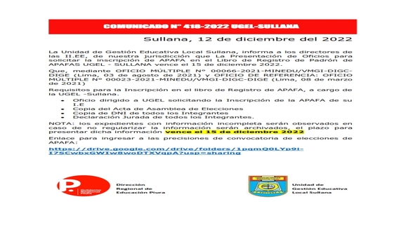 Comunicado 418