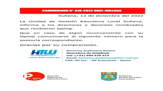 Comunicado 419