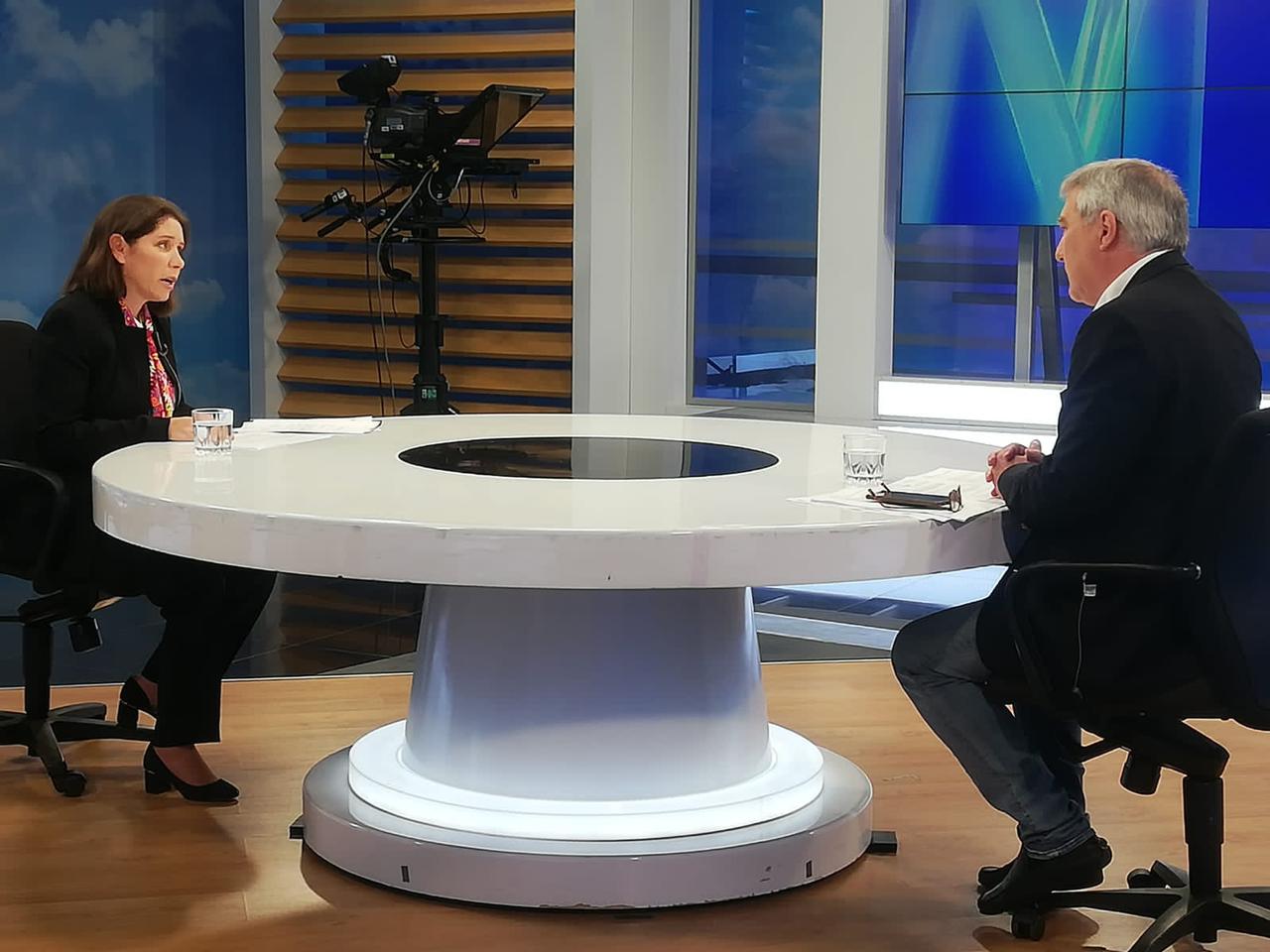 Entrevista de la ministra Sandra Belaunde