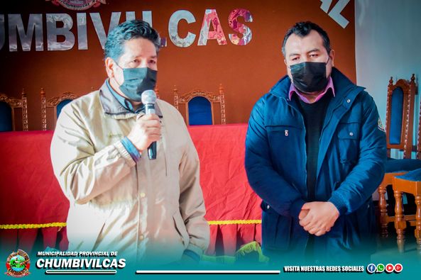 MUNICIPALIDAD PROVINCIAL DE CHUMBIVILCAS ENTREGÓ MANDILES Y GORRAS A EXPENDEDORES AMBULANTES DEL ÁMBITO SANTO TOMÁS