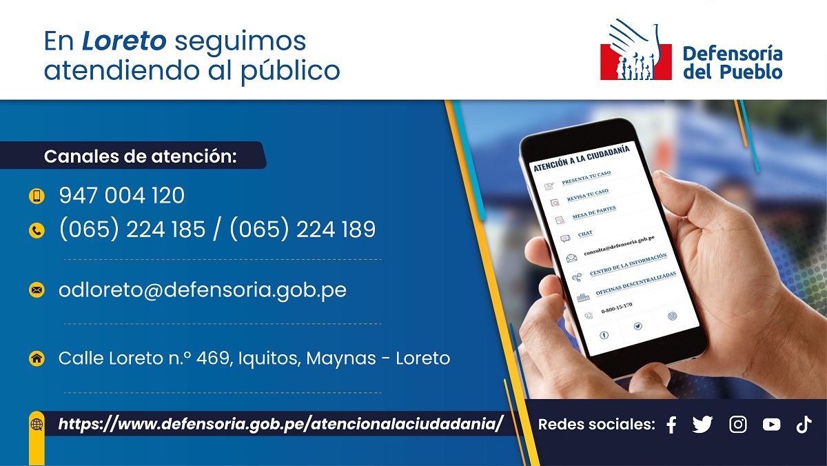Letrero con datos de la oficina