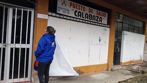 Supervisión a centro de salud