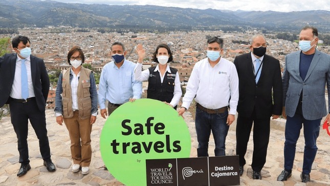 Municipalidad de Cajamarca logró Sello Saft Travel como apoyo a la reactivación del turismo afectado por la pandemia del coronavirus 
