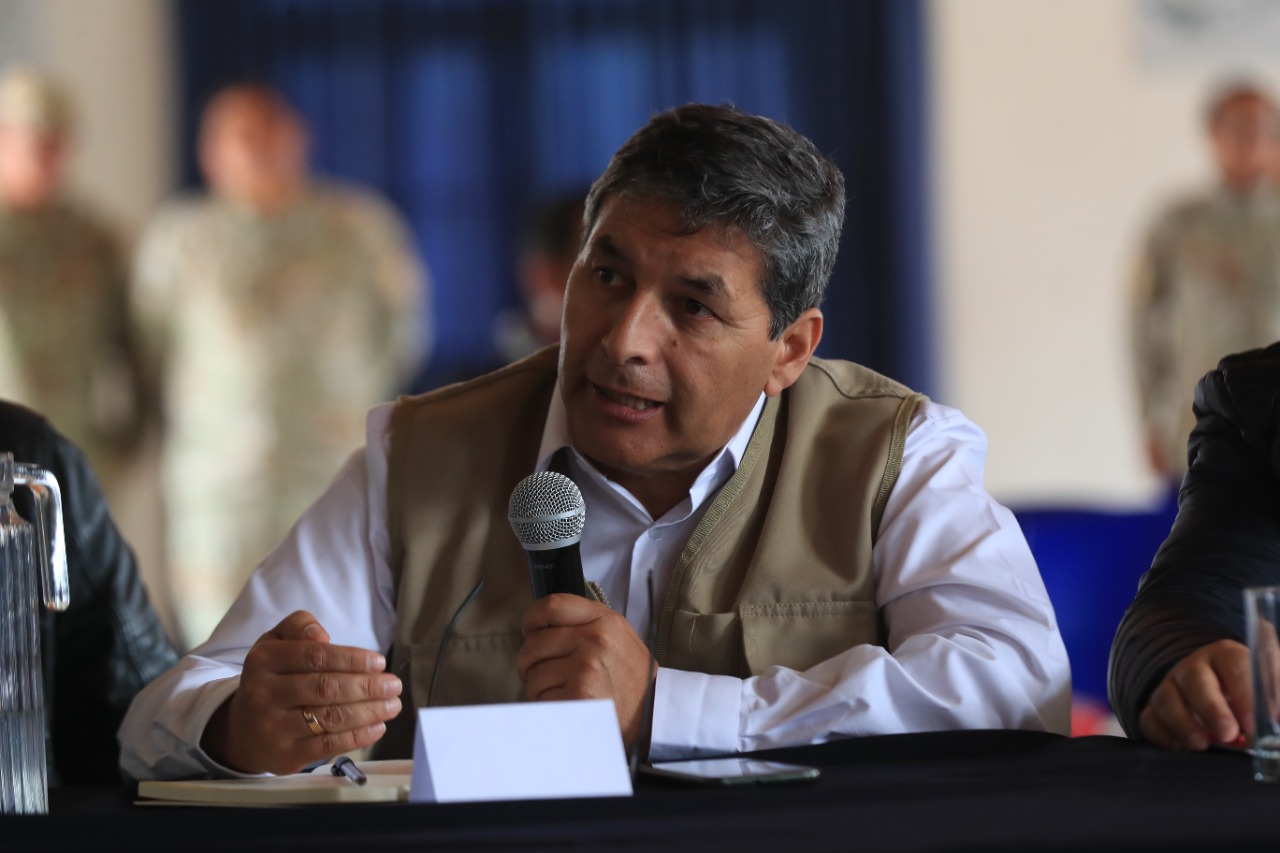 Ministro Cervantes: “La Policía Nacional es de todo el Perú, no es una fuerza de represión”