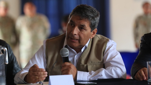 Ministro Cervantes: “La Policía Nacional es de todo el Perú, no es una fuerza de represión”